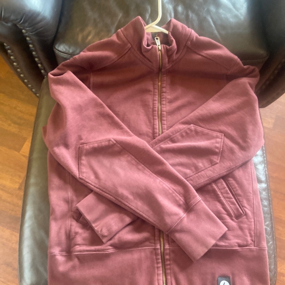 American Giant Moto full zip jacket.